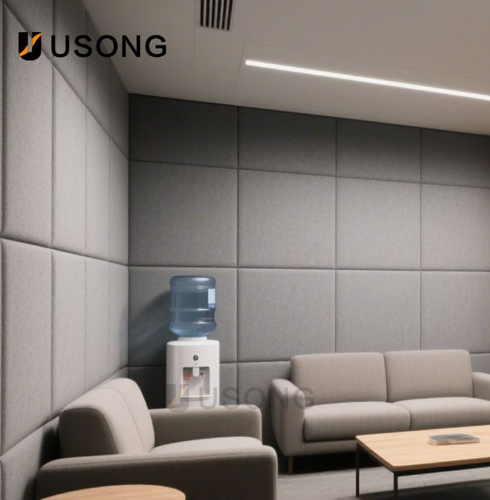 Irregularly Shaped Polyester Felt Sound-Absorbing Board