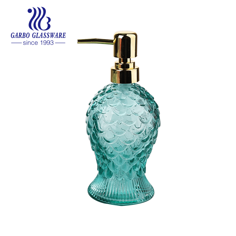 Wholesale Reusable Dispensers Shampoo, Conditioner and Body Wash Decal Glass Bathroom Bottle with Best Price
