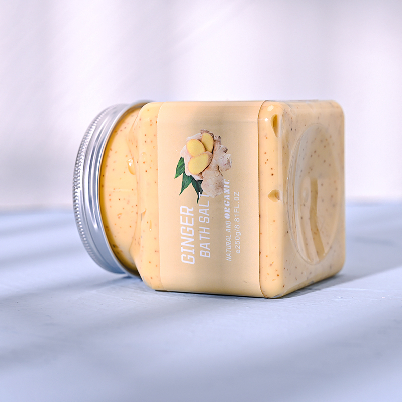 Aixin Private Label Ginger Body Scrub Moisturizing and Exfoliating Body, Face, Hand, Foot Scrub, Nourishes Skin, Deep Cleansing