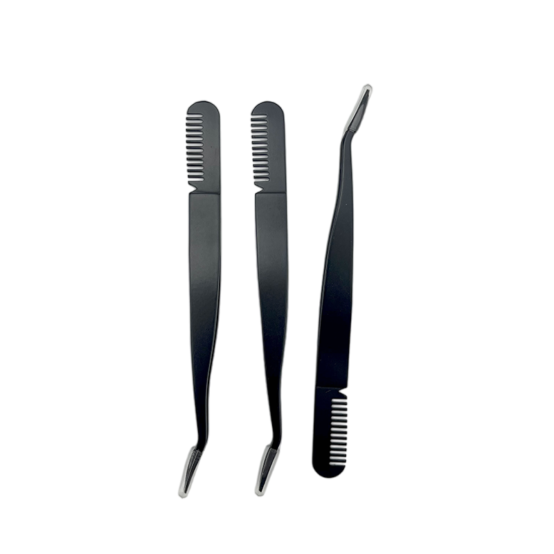 Makeup Tools Stainless Steel Eyebrow Clip False Eyelashes Tools Eyebrow Tweezers