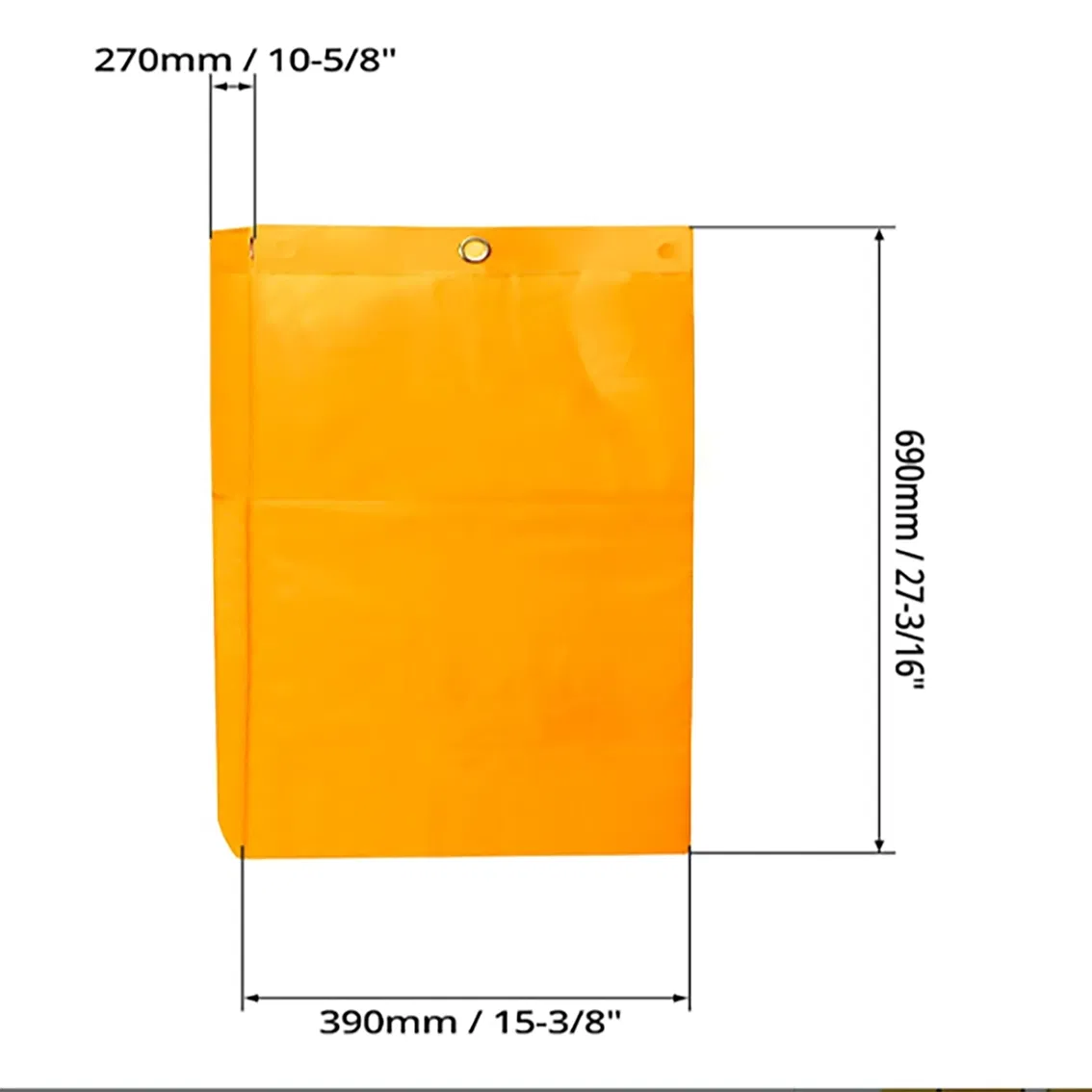 Replacement Janitorial Cart Bag, 4 Pack 24 Gallon Waterproof Large Capacity Housekeeping Commercial Replacement Cleaning Cart Bag for Collecting Trash or Clothi