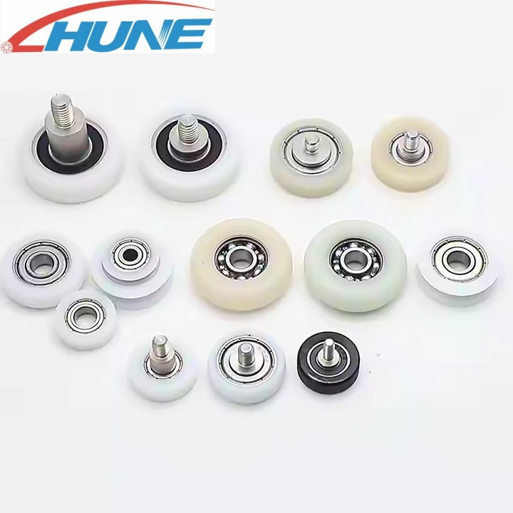 Custom Heavy-Duty Hollow Rollers for Sliding Doors and Windows
