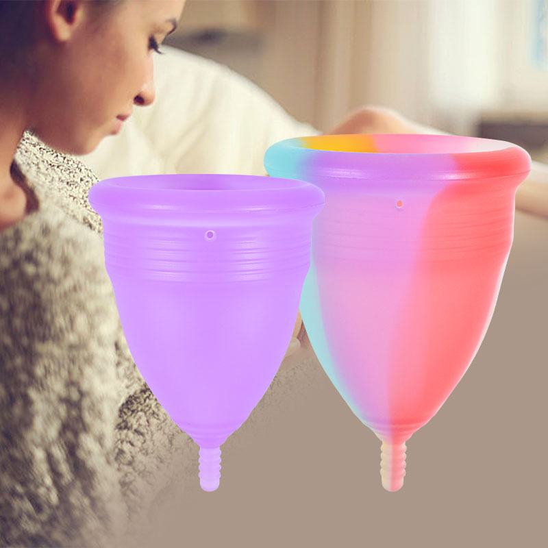 Hot Selling 100% Medical Grade Silicone Menstrual Cup with FDA, CE, ISO10993, ISO13485 Approved