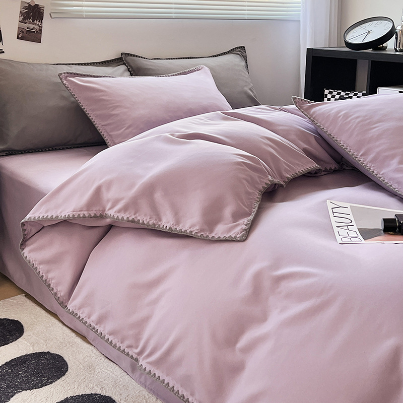 Бархатный пододеяльник Unique Comforters, синий