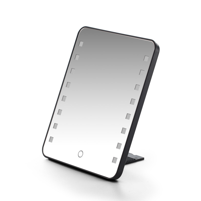 Adjustable Desktop 16PCS LED Lighted Dressing Mirror