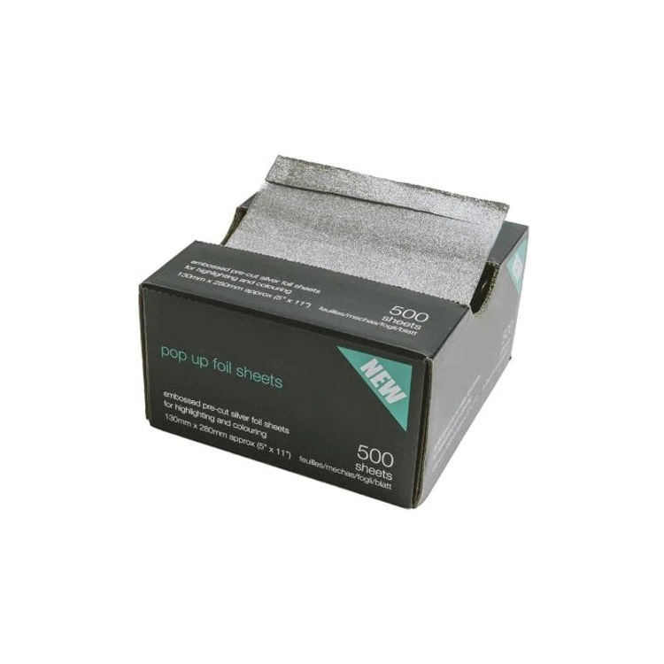 Pre Cut Soft Aluminum Pop-up Foil Sheet for Hair Perming