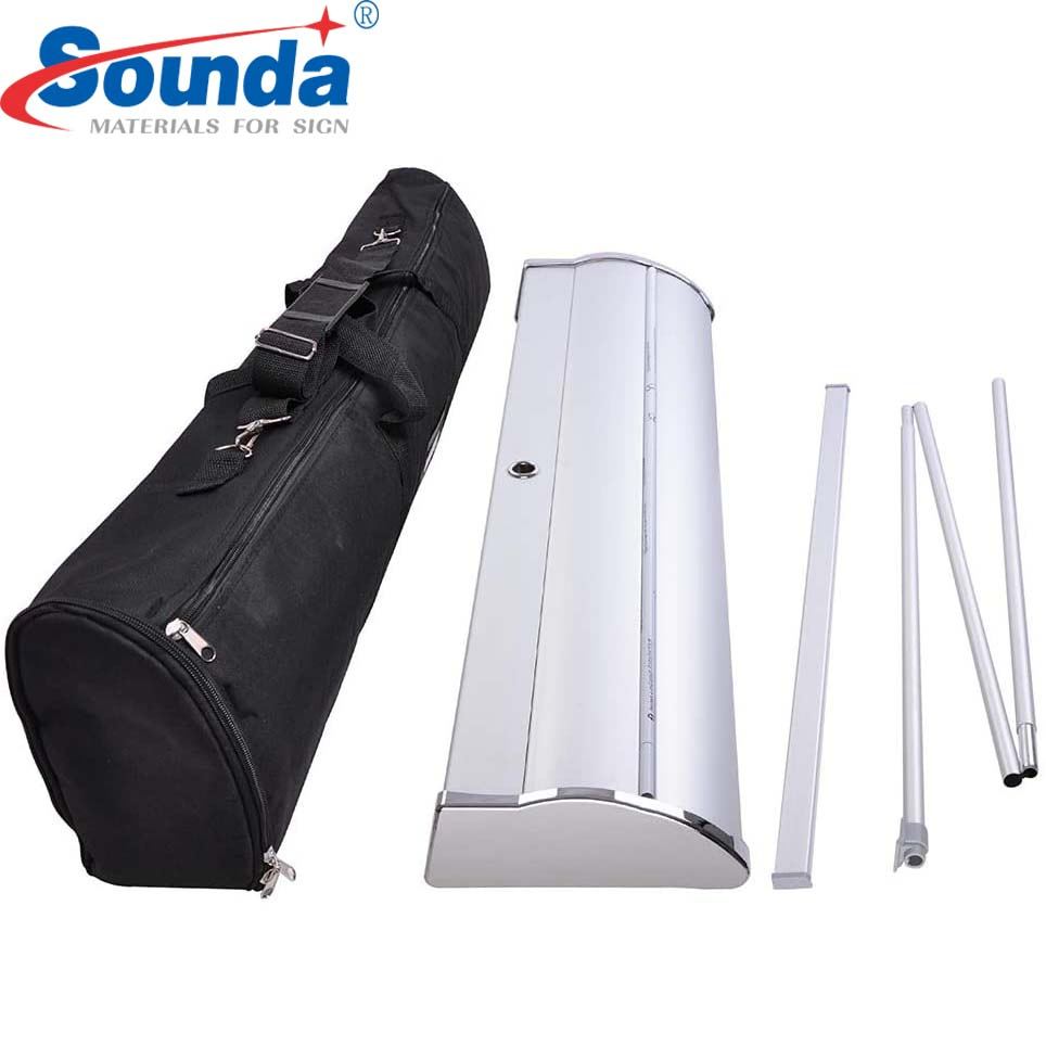 Wide Base Advertising Display Roll up Stand