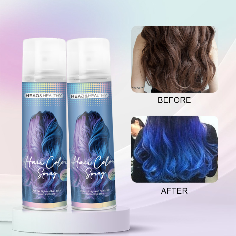 Colorful Colour for Hair with Moisturizing Hair Dye Shampoo Formula