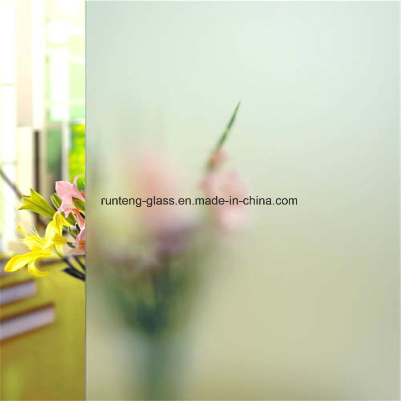 10mm Frosted Tempered Glass /Toughened Glass