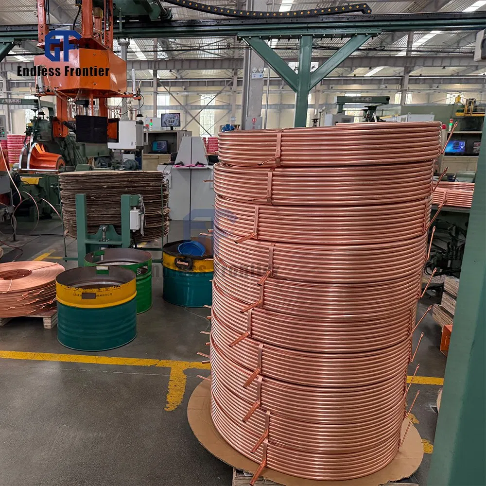 Soft Pancake Coil Tempered Copper Tube for AC Systems