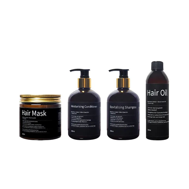 Beauty Cosmetics Hair Care Nourishing Hair Treatment Loss Repairing Onion Hair Care Set