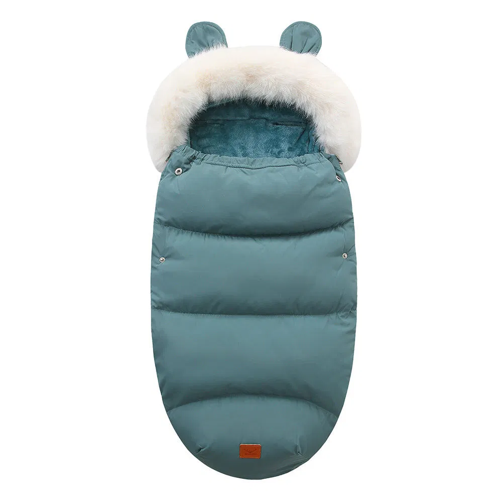 Bunting Bag for Stroller Sleeping Bags Thickened Warm Stroller Blanket Toddler Removable Newborn Baby Footmuff Winter