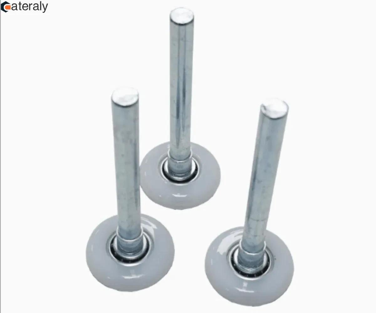 Factory Wholesale Premium Smooth-Glide Garage Door Roller Set for Easy Use 47mm 10 Pack 2'' Aluminum Garage Door Rollers Nylon Roller Wheel for Garage Door