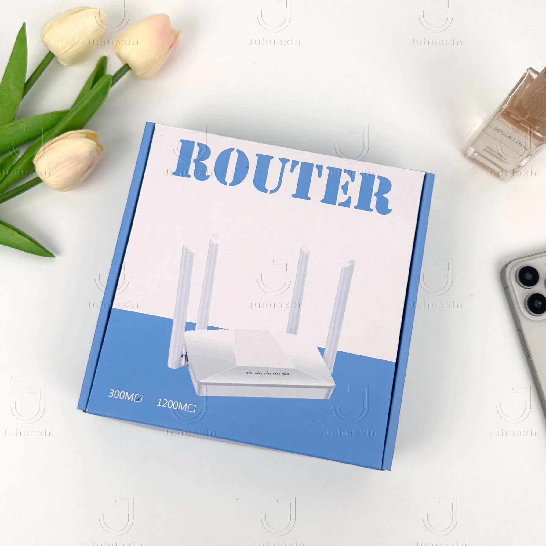 Lb-Link CPE300m ODM Factory Price Wholesale Ax300 Wi-Fi 6 4G CPE Enrutador EU Band 300Mbps 2 X 5dBi Router for Home Gaming Travel