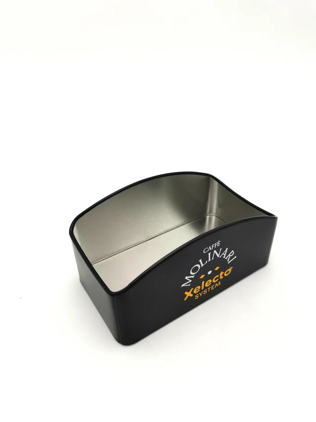 Restaurants Café S Promotional Tinplate Customized Tinplate Embossed Tea Sugar Bag Holder