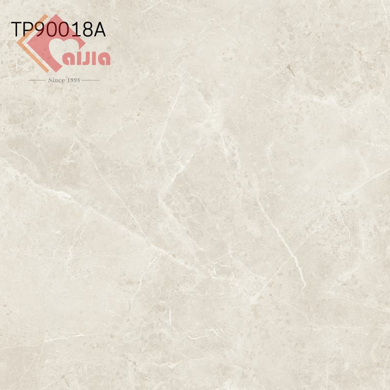 900X900mm Marble Polished Glazed Porcelain Tile of Carrara White in Size