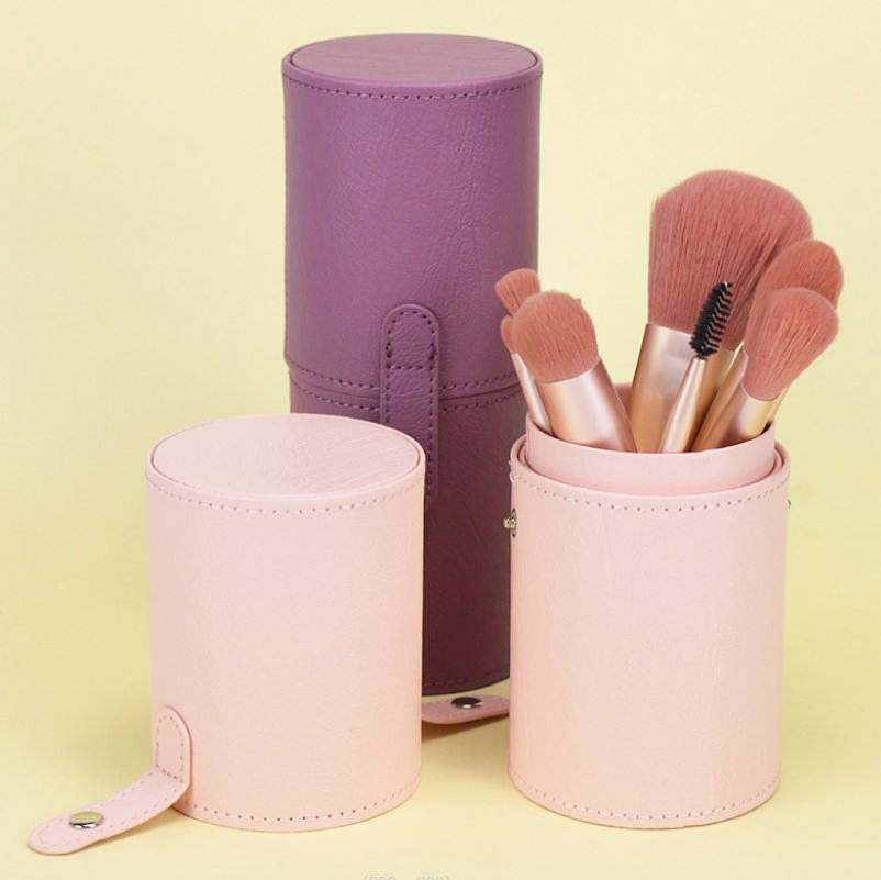 Hot Sale 11 PCS Purple Make up Brush Professional Cosmetic Brush Set for Cream Foundation Powder