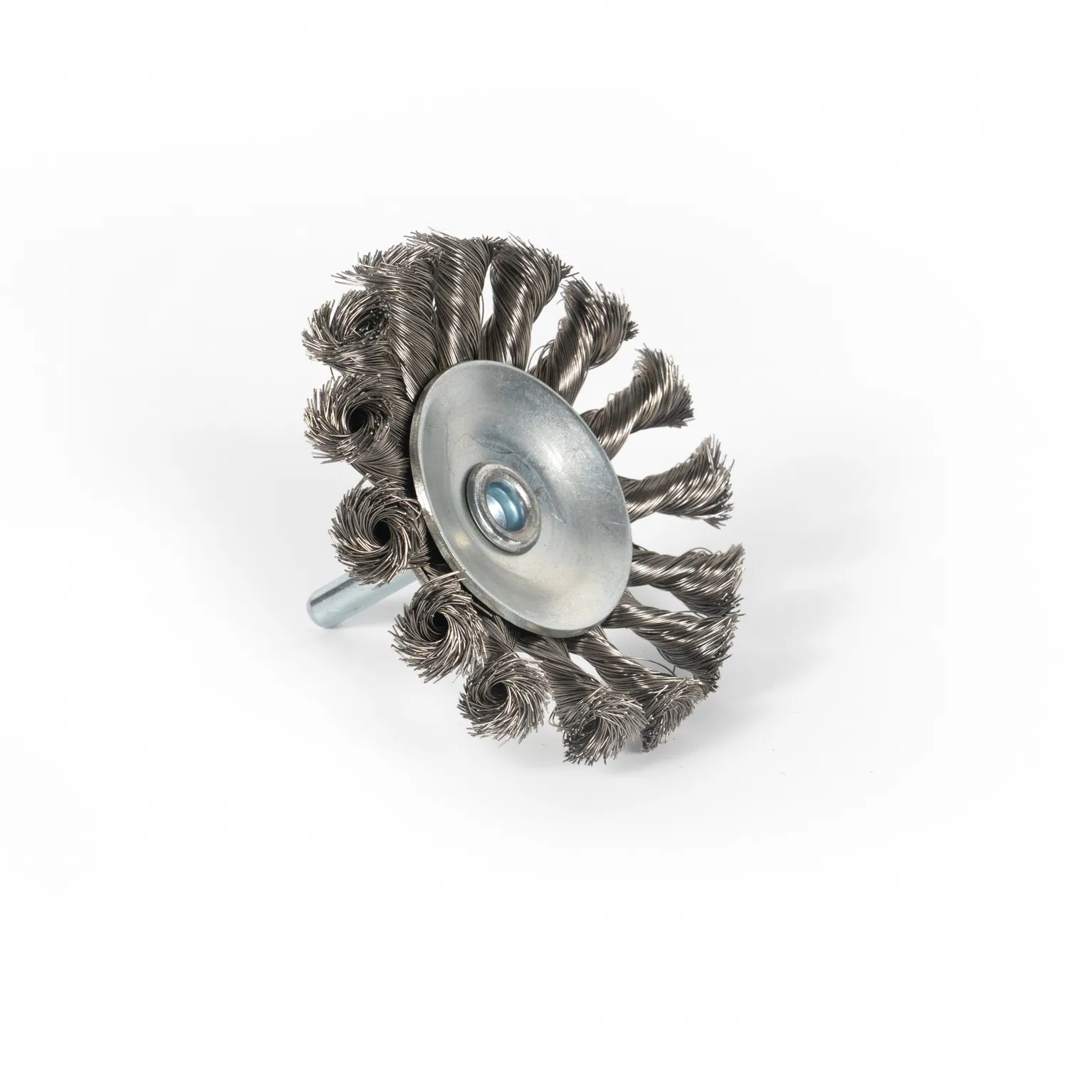 Промышленная витая проволочная щетка с хвостовиком