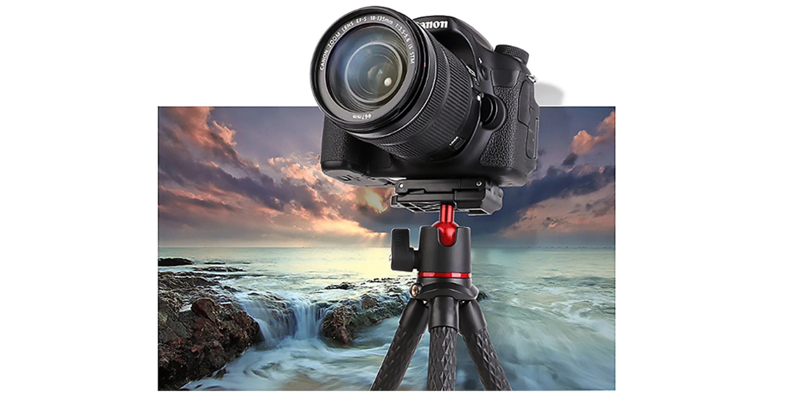 Гибкий монопод-штатив Fotoworx Octopus для селфи
