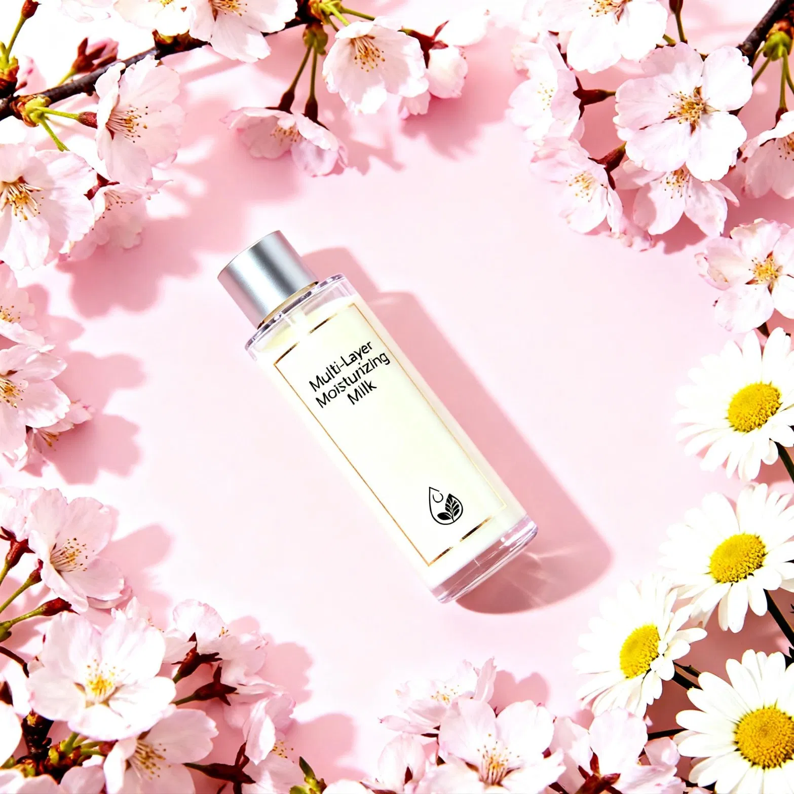 Protective Sunscreen Panthenol and Ginkgo Biloba Leaf Extract UV-Defense Face Lotion for Daily Sun Damage Prevention