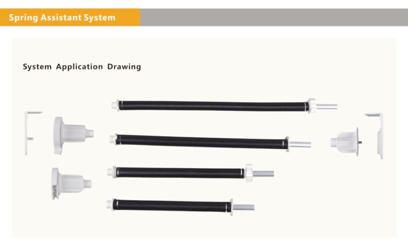 Left and Right Moutable 43mm-250t Spring Assistant
