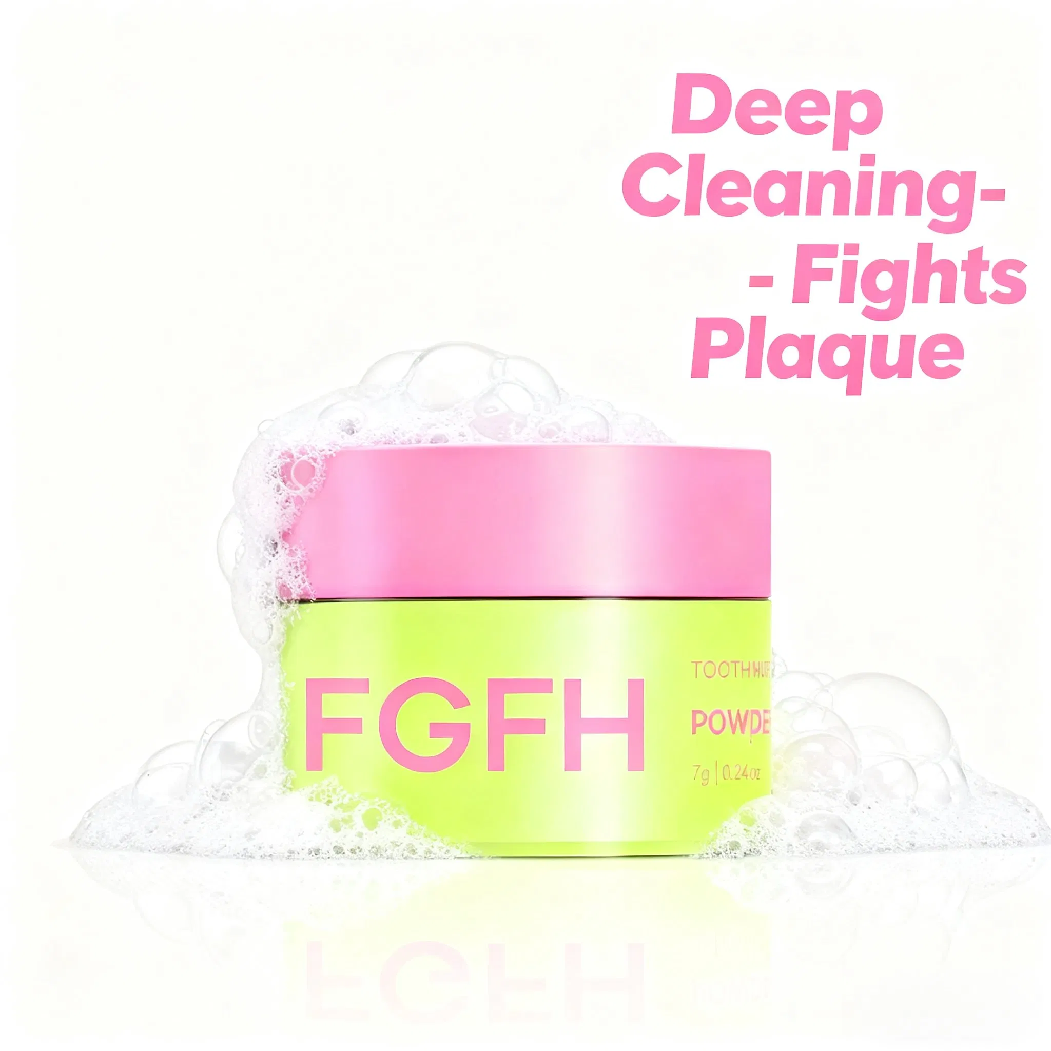 Mint Flavor Teeth Whitening Powder for Multi Purpose Dental Care Tooth Whiten