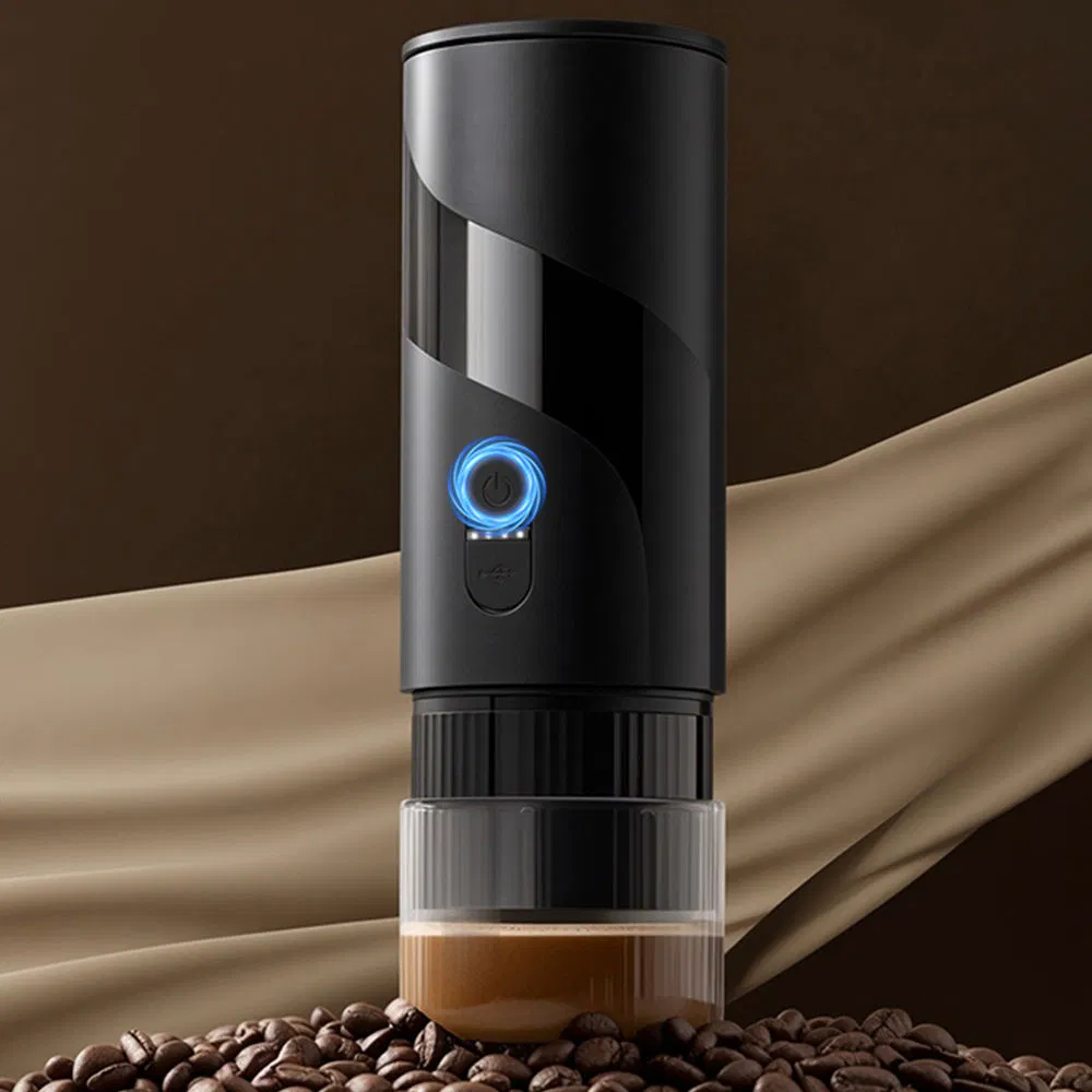 2025 Electric Travel Espresso Machine Heating Water Portable Coffee Maker Capsule Machine