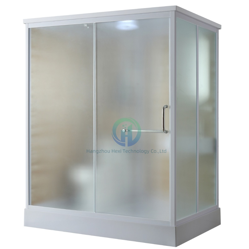 Compact Prefab House with Integrated Toilet and Shower Solutions