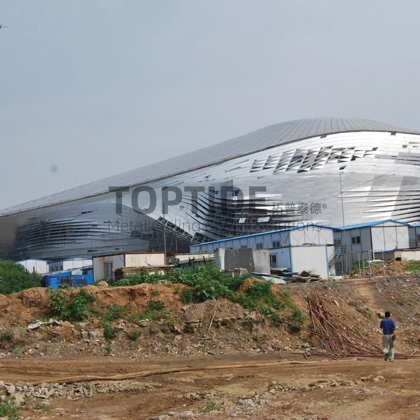 Custom Aluminum Wall Cladding Covering Aluminium Curtain Wall Facade Panel