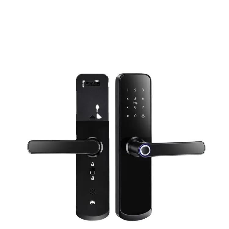 Factory Customized Electronic Waterproof Fingerprint Bluetooth Digital Keypad APP Smart Door Lock
