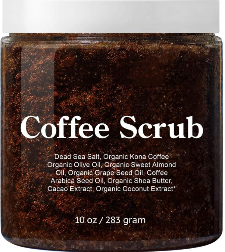 Customized 100% Natural Organic Skin Care Arabica Cof Fee Body Scrub for Stretch Marks, Acne & Cellulitepure