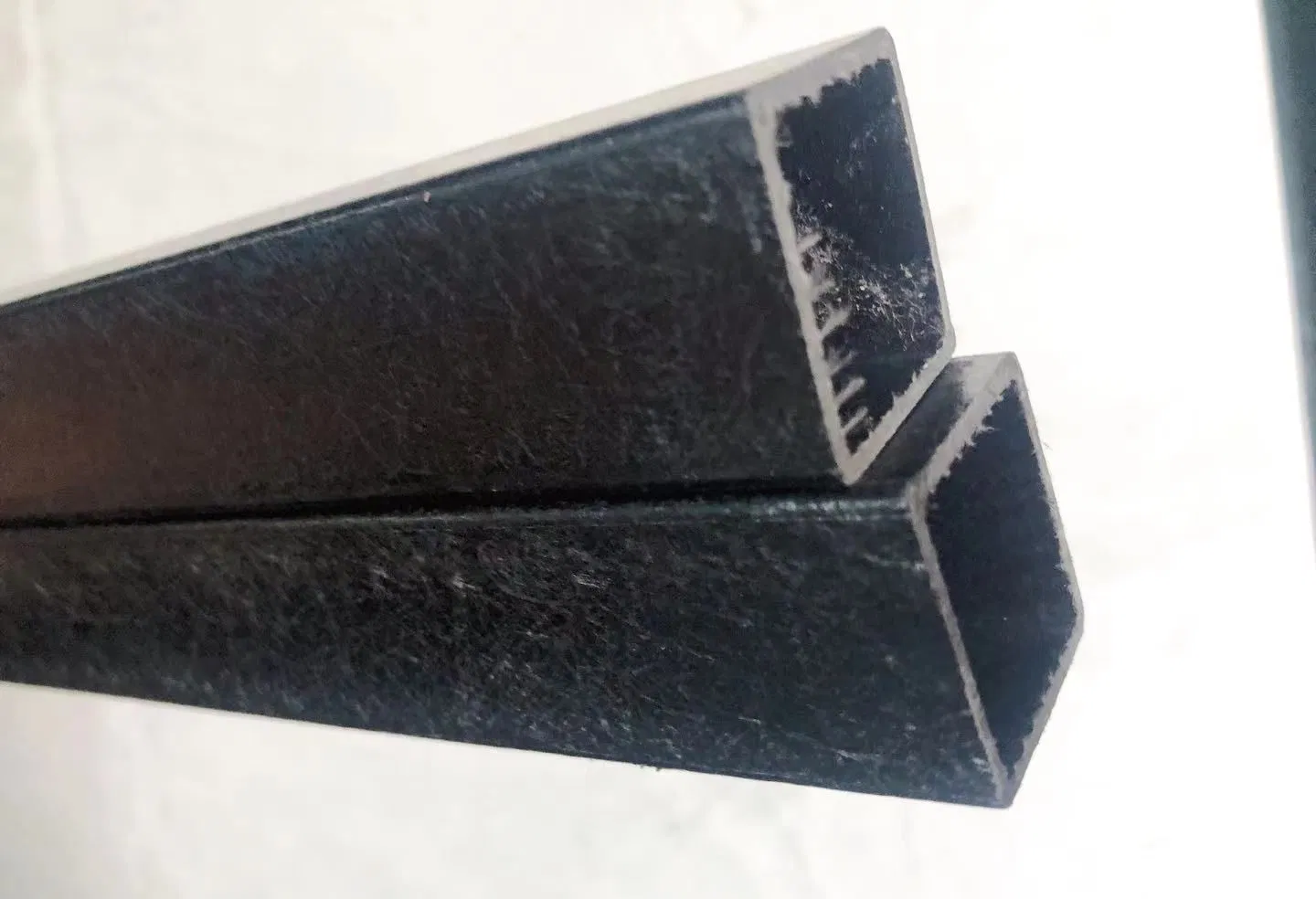 Light Weight Carbon Fiber Square Tube Hardness Material Pole Rod for Motorcycle Part