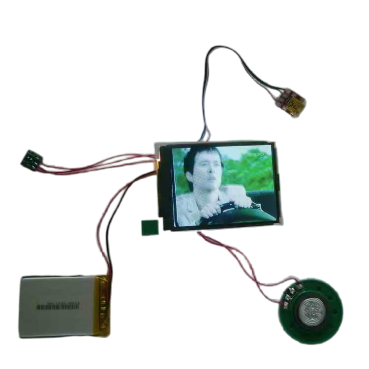 4.3 Inch LCD Screen Video Greeting Card for Special Occasions