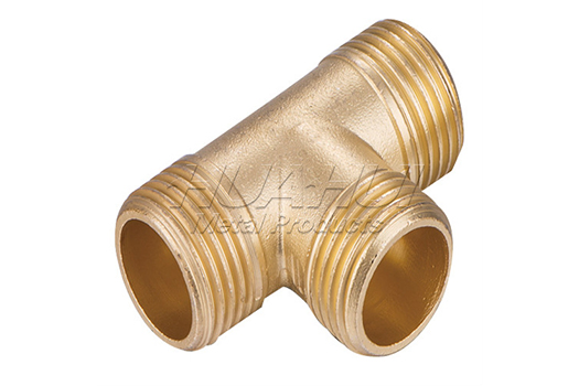 Wholesale Price Brass Fine Thread Tee Connector