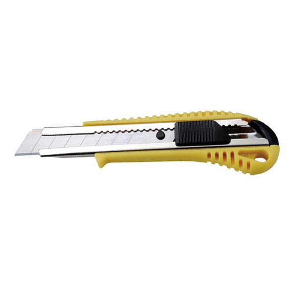 Hand Tool - Utility Knife with Plastic Double Color Handle
