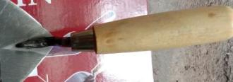 7" Steel Trowel with Plastic Handle (BR2341)