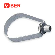 Versatile Zinc-Coated Steel Loop Hangers for Pipe Support