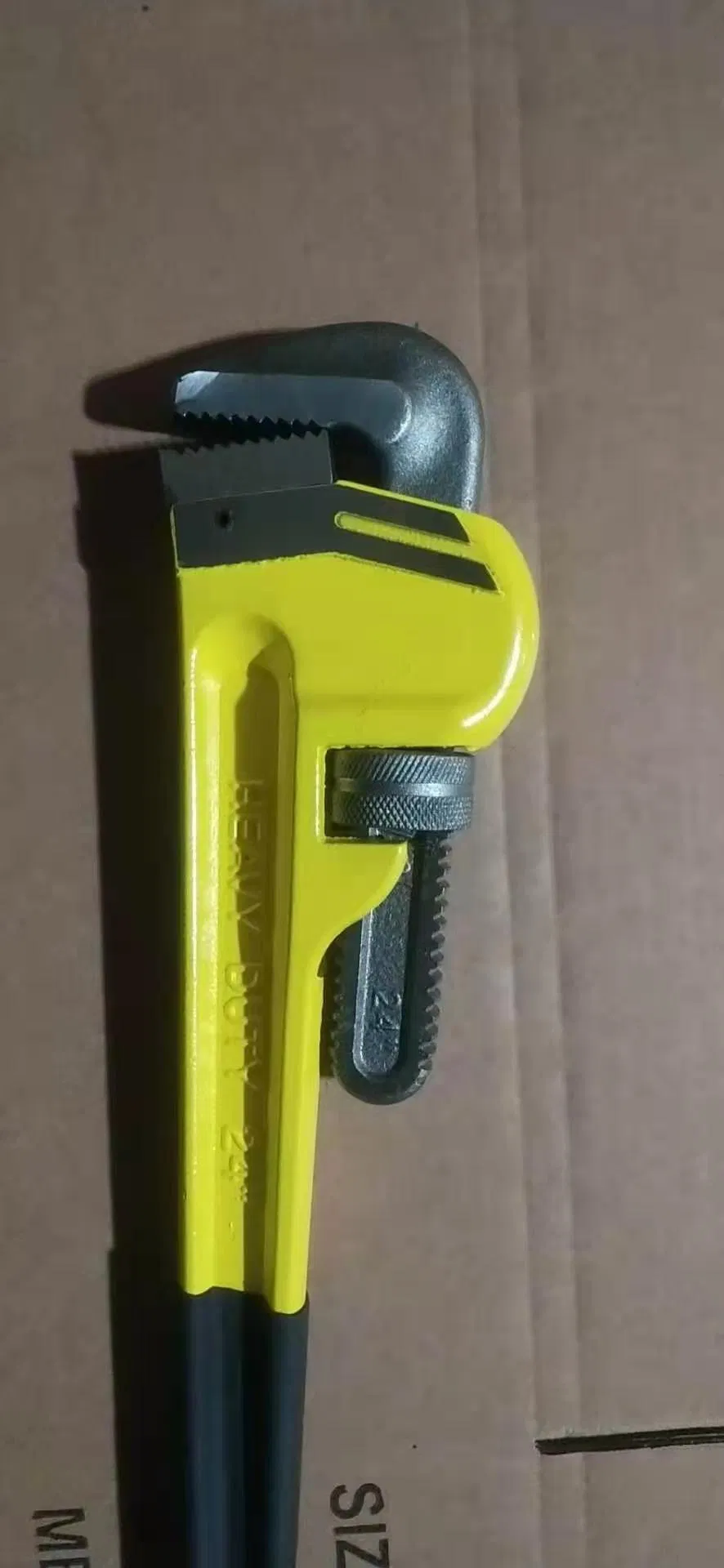 Трубный ключ американского типа Huiding с резиновой ручкой