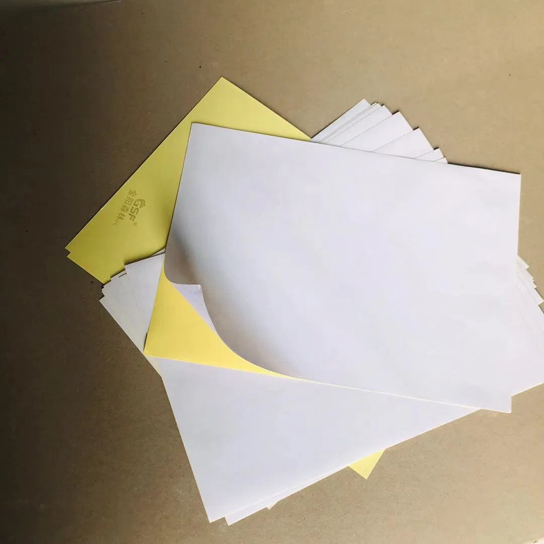 Cast Coated One Side Adhesive Sticker Paper