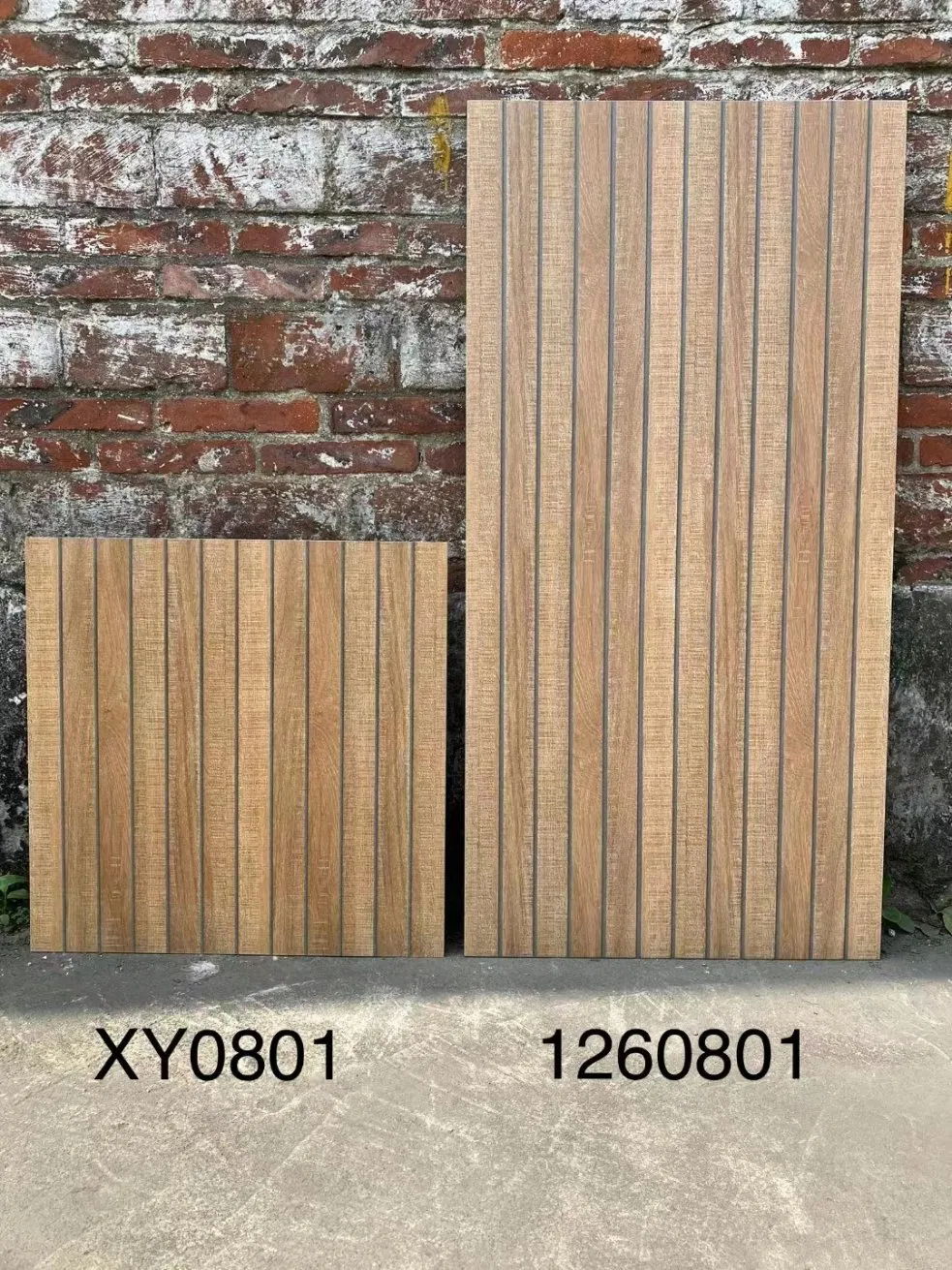 Керамическая плитка 300x600 мм под дерево и кирпич