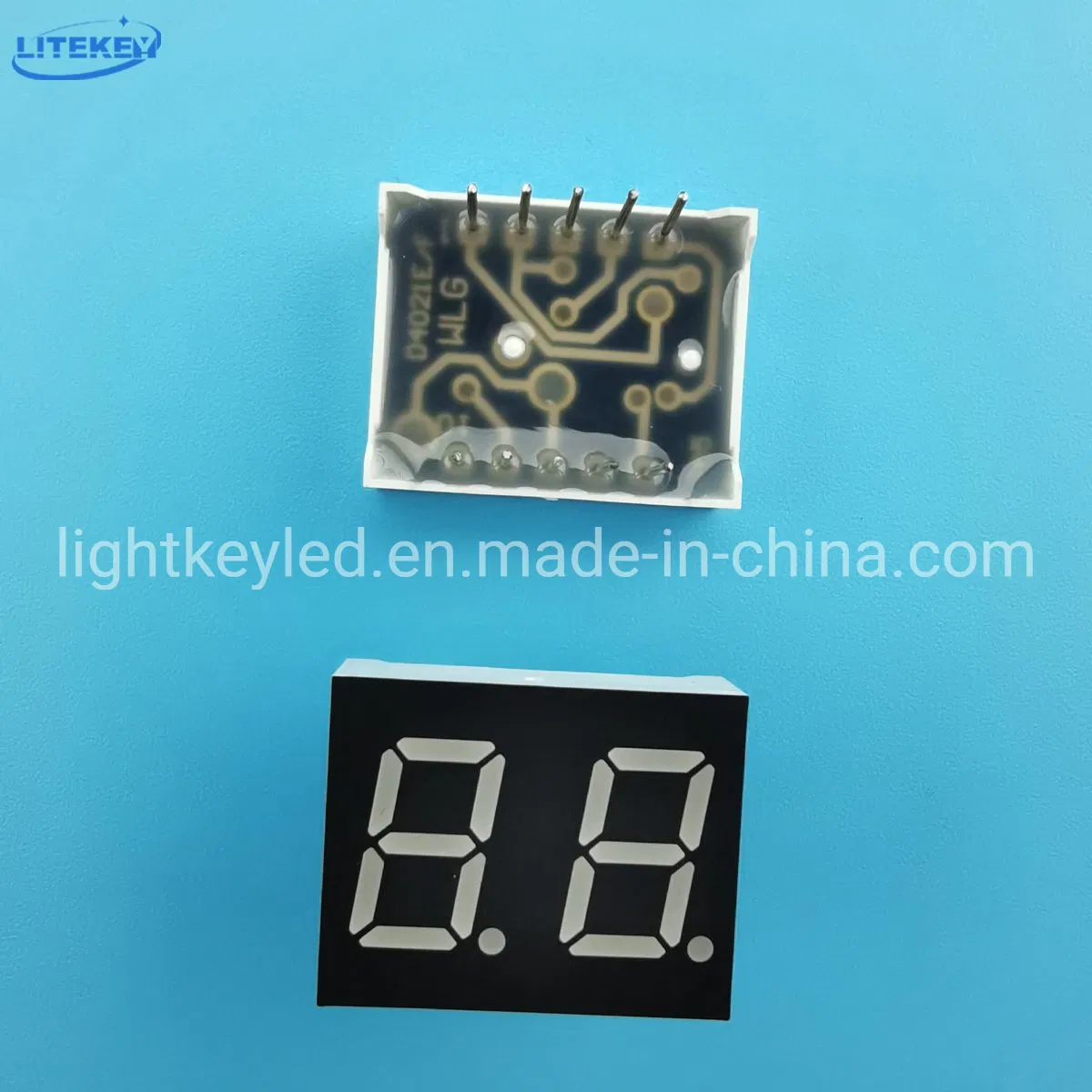 0.4 Inch Dual Digits 7 Segment LED Display with RoHS From Expert Manufacturer
