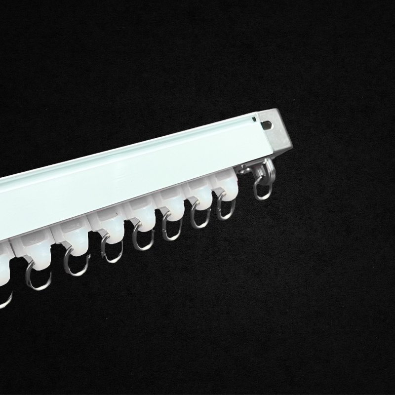 Manufacturer Window Aluminium Curtain Rail Track with LED Light