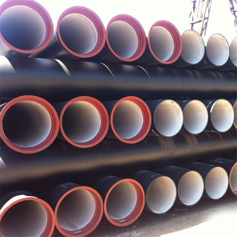 ISO2531 K9 Class Centrifugal Ductile Cast Iron Pipe with Zinc and Bitumen Coating