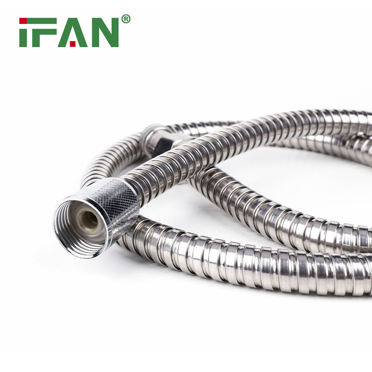 Ifan Color Customized GB-T12777-2019 Flexible Shower Hose 1m 1.2m 1.5m Corrugated Hose Professional Supply Stainless Steel Flexible Hose