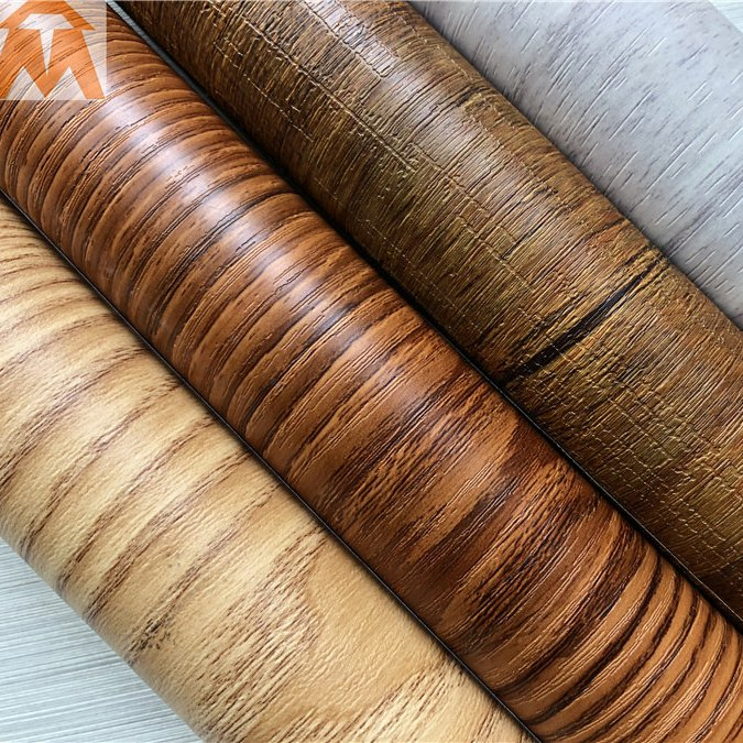 Wood Grain PVC Film for Decoration Items Window Door Picture Frame