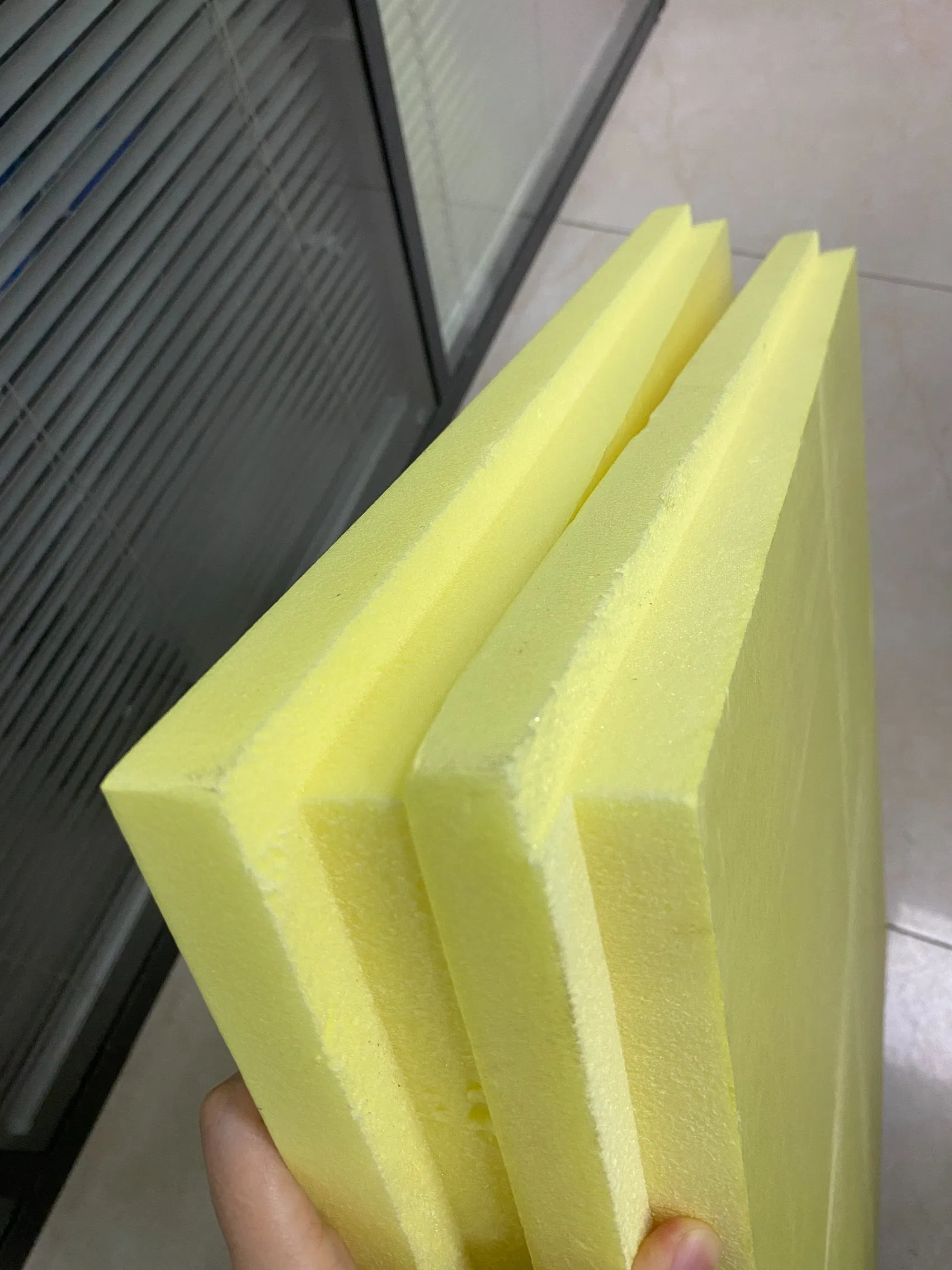 Jialiang B1 Grade 250kpa Yellow 40mm Thick Extruded Polystyrene (XPS) Foam Board