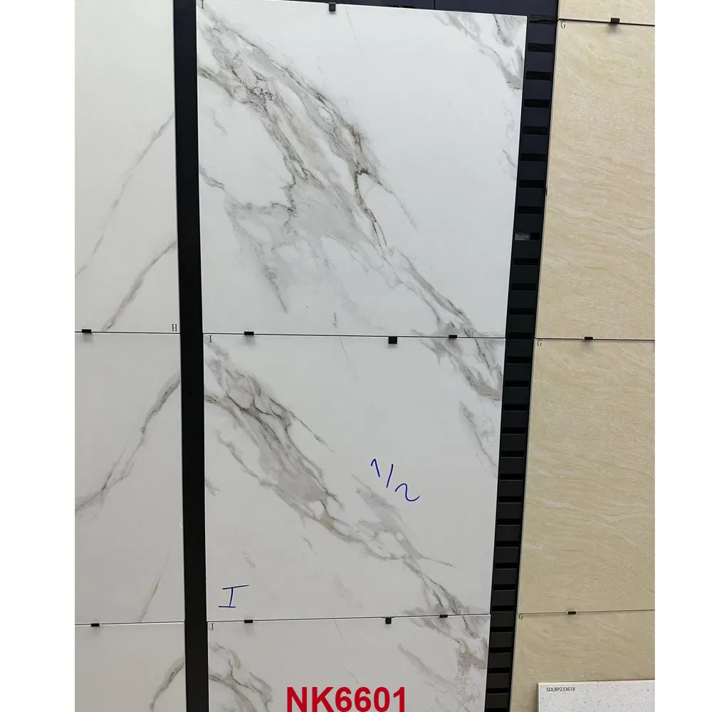 600X600 Matte Carrara White Porcelain Floor Tiles for Livingroom