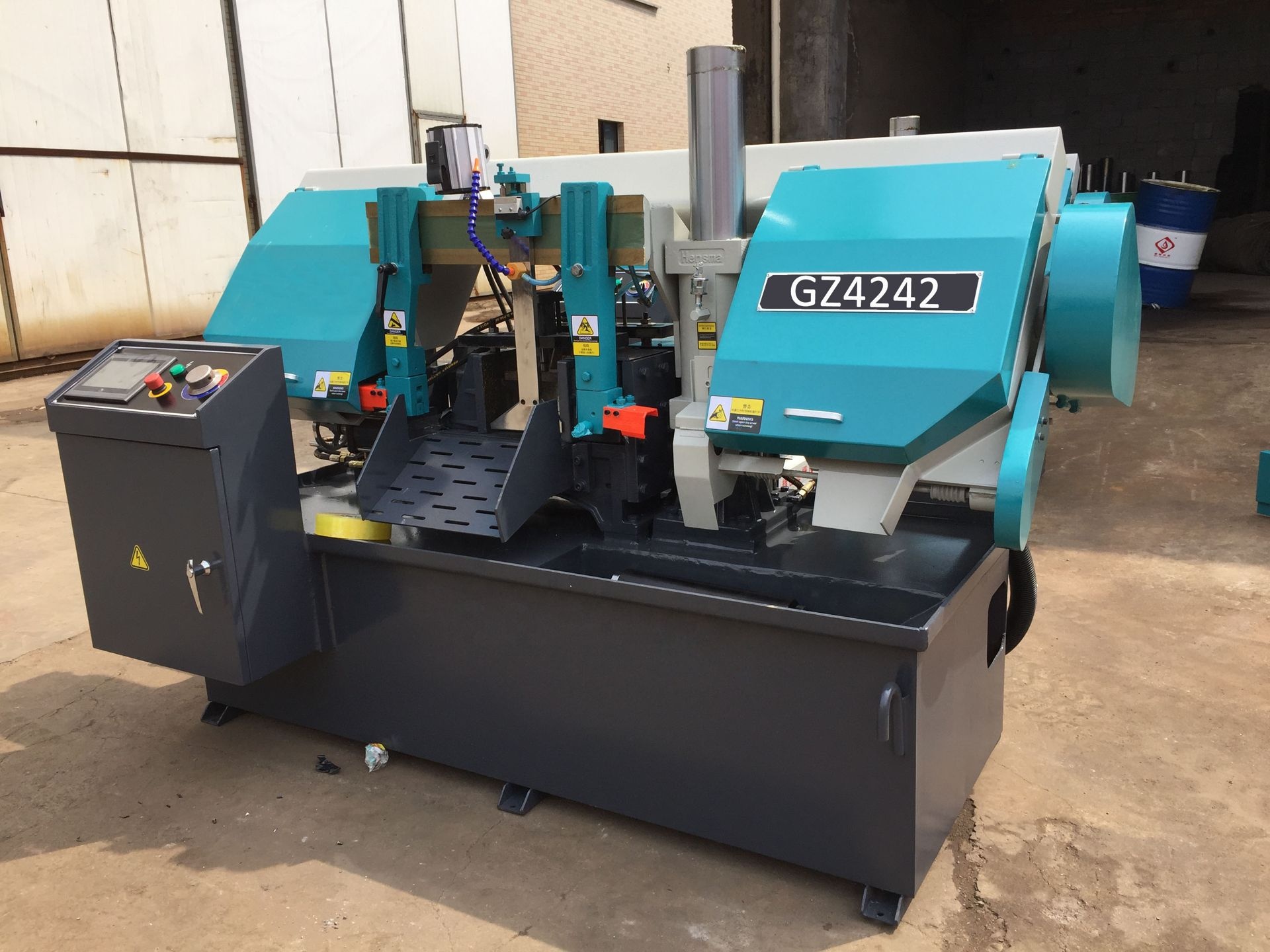 Станок ленточнопильный горизонтальный автоматический по металлу GZ4242
