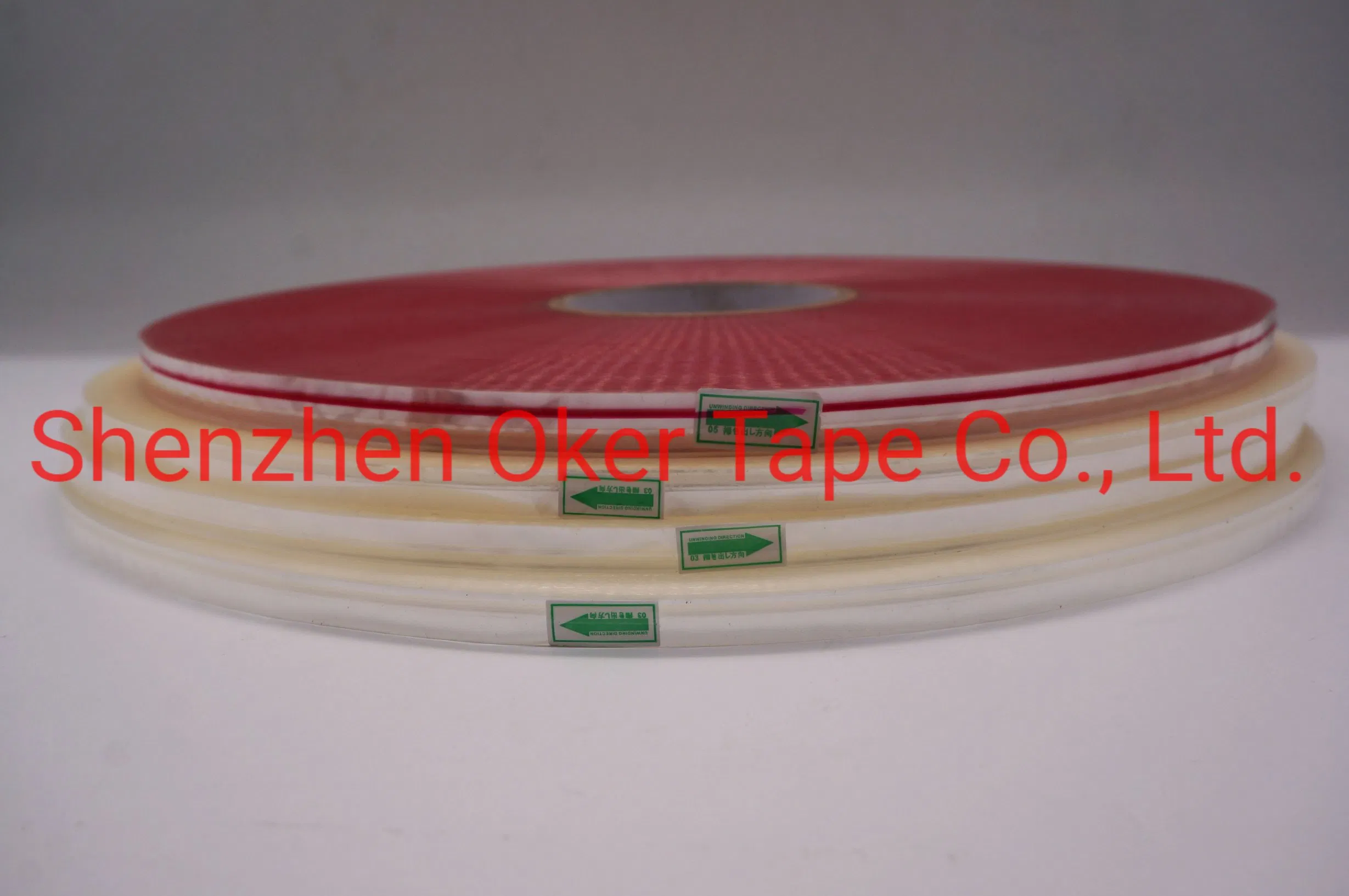 9/3/4.5mm BOPP Double Sided Tape for PE/CPE/Po Bag, Self-Adhesive Tape, OPP Adhesive Tape, OPP Bag Sealing Tape (OPP-03)
