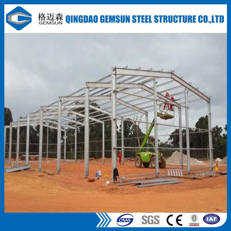 China Supply Factory Supply Fast Build Sandwich Panel Steel Structure Building